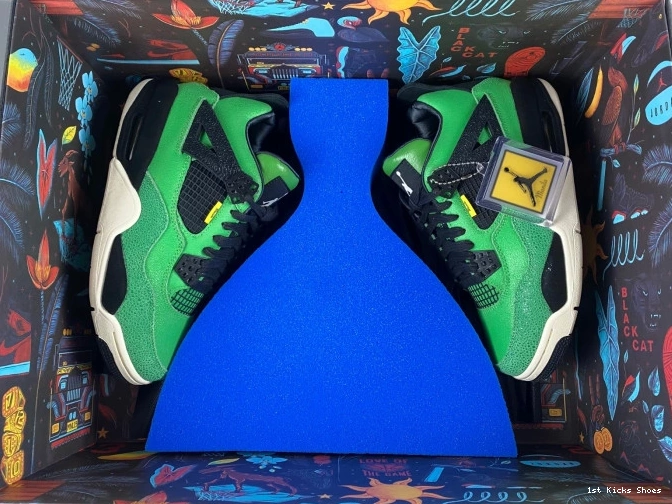 1st Kicks Shoes AJ4-965234 Jordan Retro(Special Box) Air 4 0807